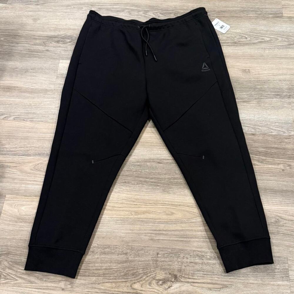 Reebok mens black slim fit